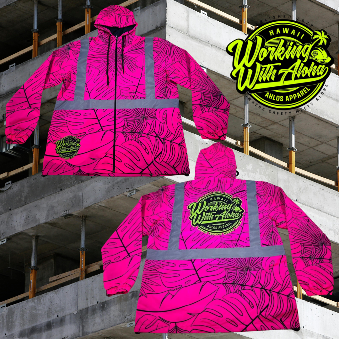 RAIN BREEZE WINDBREAKER JACKET-PINK