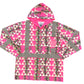 MANA MAILE -LONG SLEEVE HOODIE -CL 3- PINK