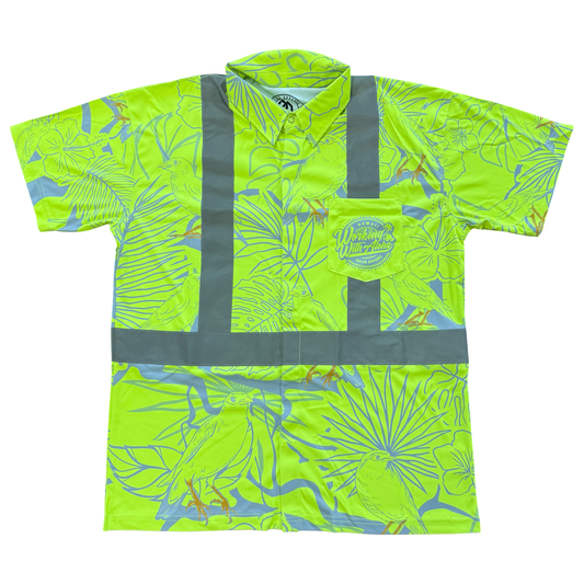 MYNA BIRD-SHORT SLEEVE POLO - YELLOW
