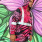 WWA X ML COLLAB -PINK -LONG SLEEVE HOODIE CLASS 3