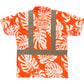 MONSTERA MADNESS - SHORT SLEEVE POLO - CL 2 - ORANGE