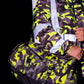 GREEN CAMO DUFFLE BACKPACK