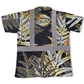 LAUA’E SHORT SLEEVE POLO - BLACK & GOLD