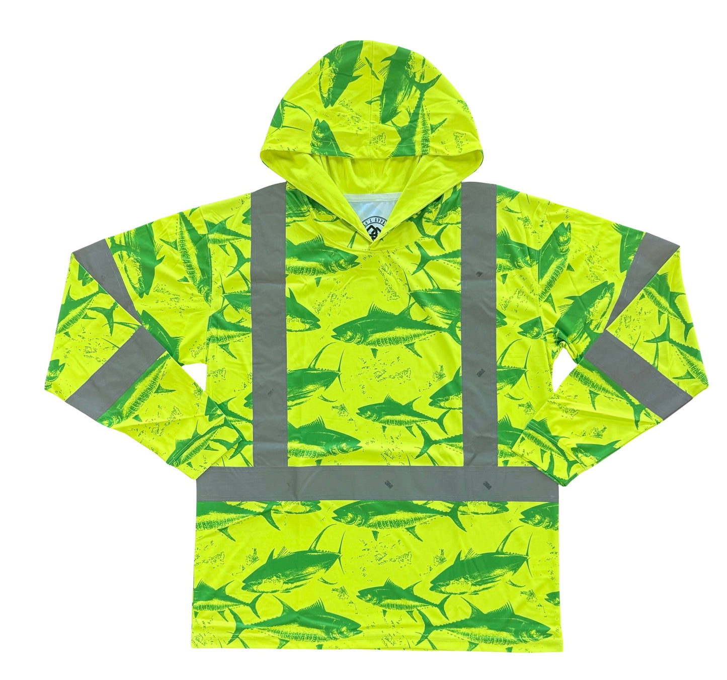 DA AHI RUN - LONG SLEEVE HOODIE - YELLOW