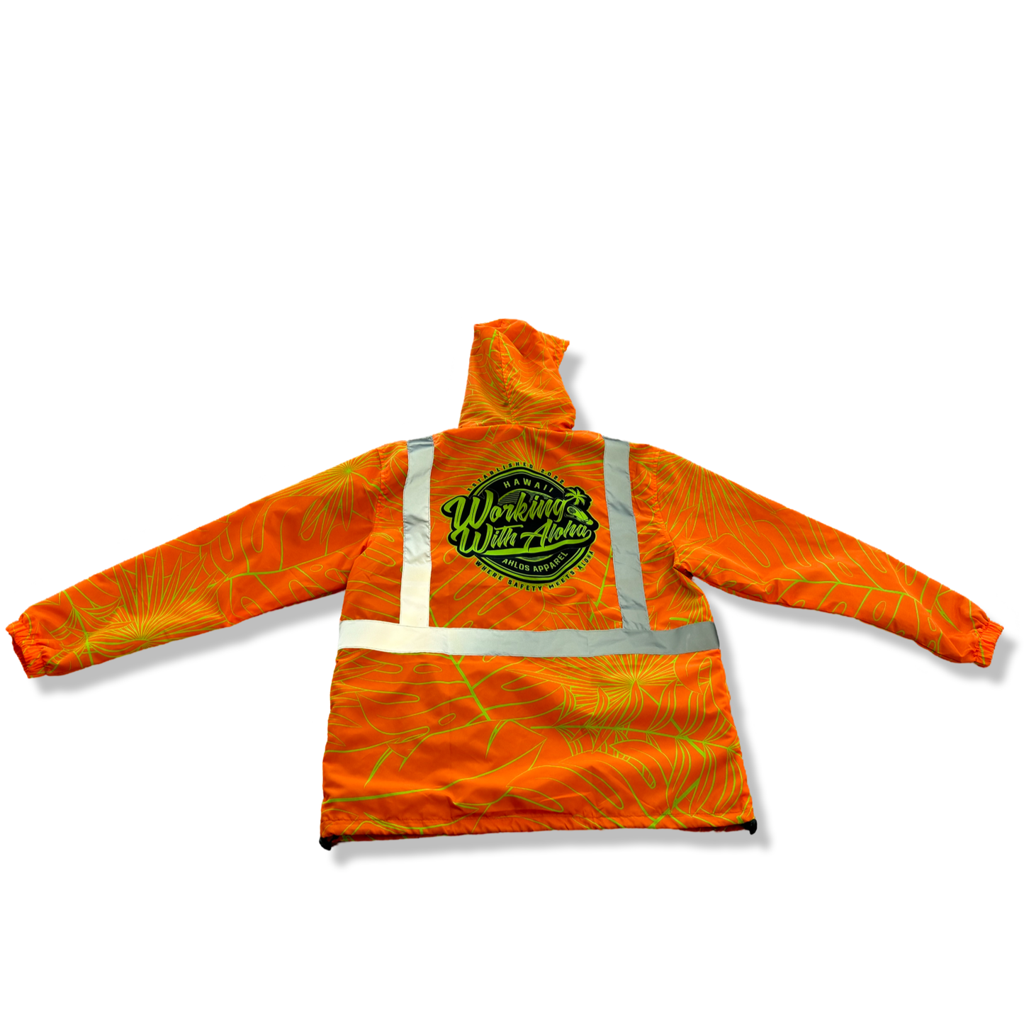 ORANGE RAIN BREEZE WINDBREAKER JACKET