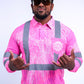 HALA - LONG SLEEVE POLO - CLASS 3 - PINK