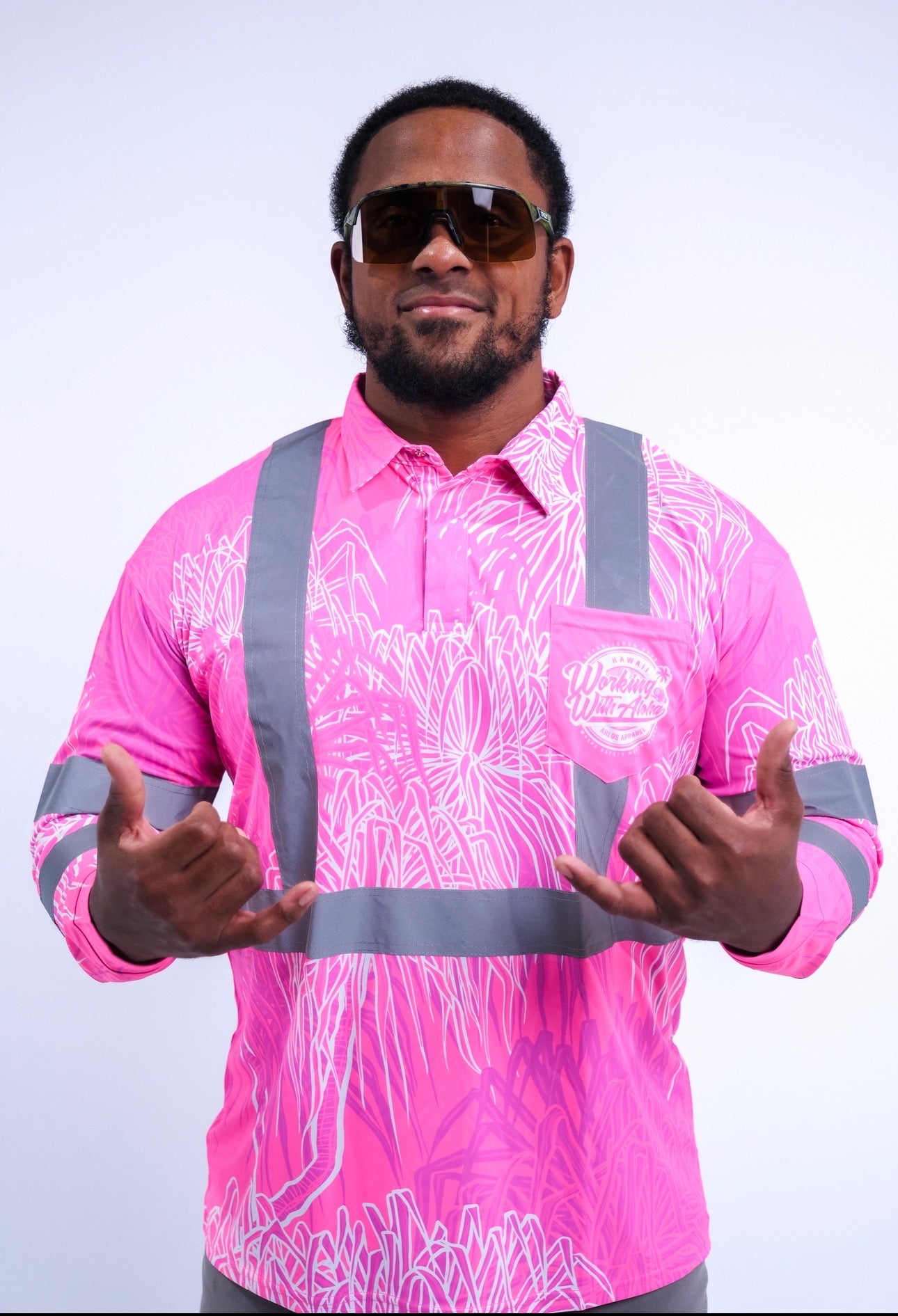 HALA - LONG SLEEVE POLO - CLASS 3 - PINK