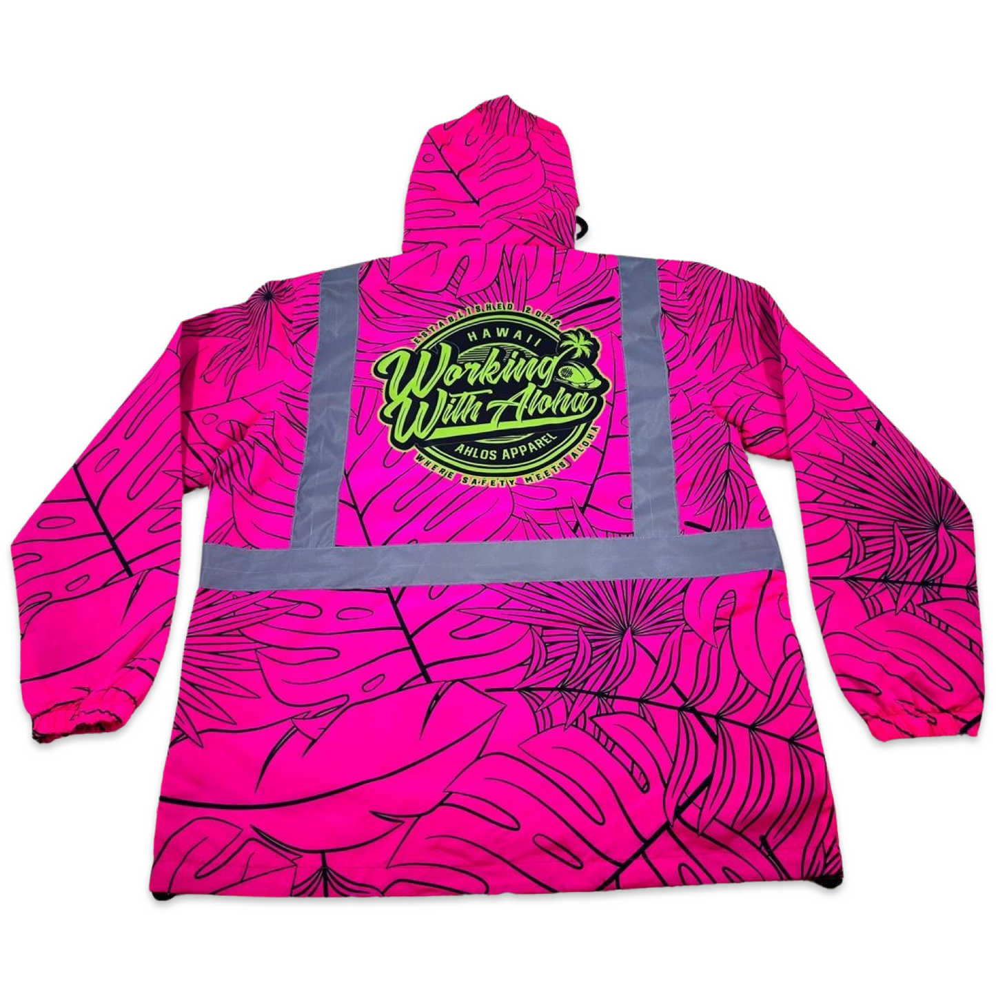 RAIN BREEZE WINDBREAKER JACKET-PINK