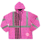 LOKAHI PLAID WINDBREAKER - CLASS 3- PINK