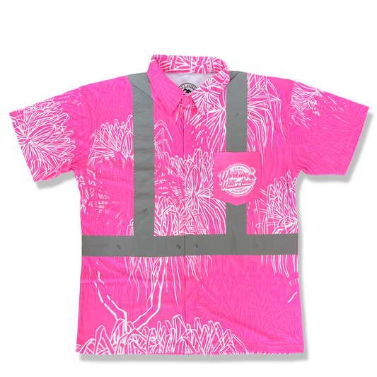 HALA - SHORT SLEEVE POLO - CLASS 2 - PINK