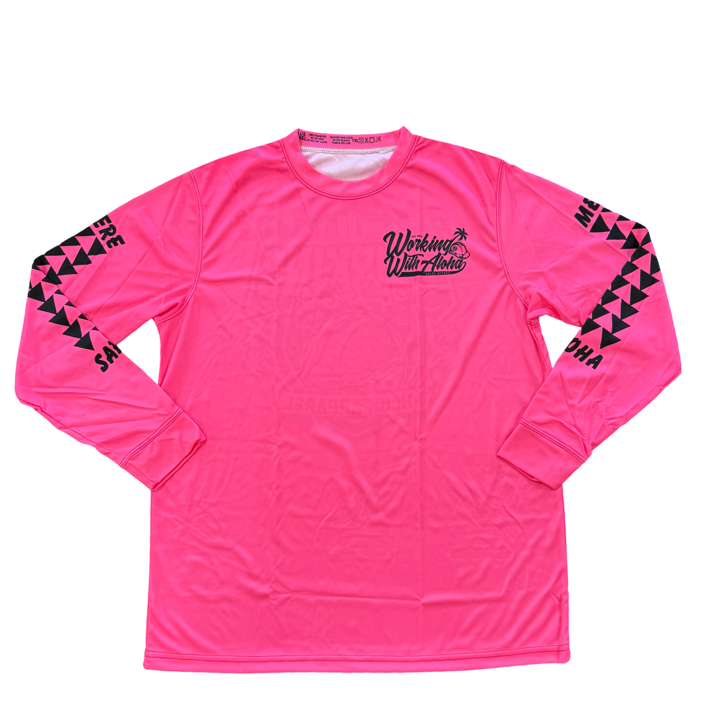 LONG SLEEVE - WWA LOKAHI ESSENTIALS - PINK