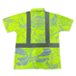 NAUPAKA - SHORT SLEEVE POLO - CLASS 2 - YELLOW