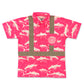 DA AHI RUN - SHORT SLEEVE POLO - PINK