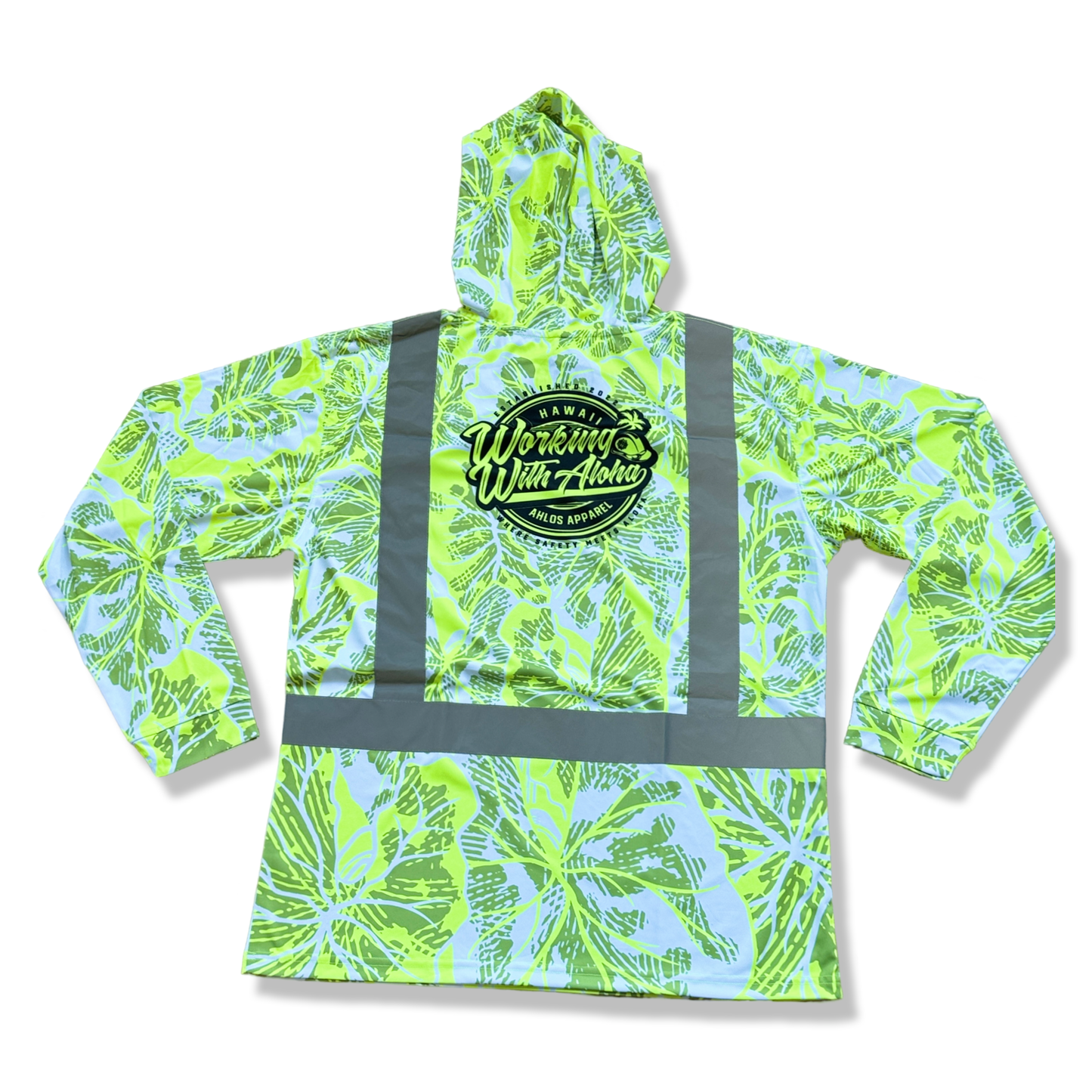 AHLO KALO - LONG SLEEVE HOODIE-YELLOW