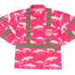 DA AHI RUN - LONG SLEEVE POLO - PINK