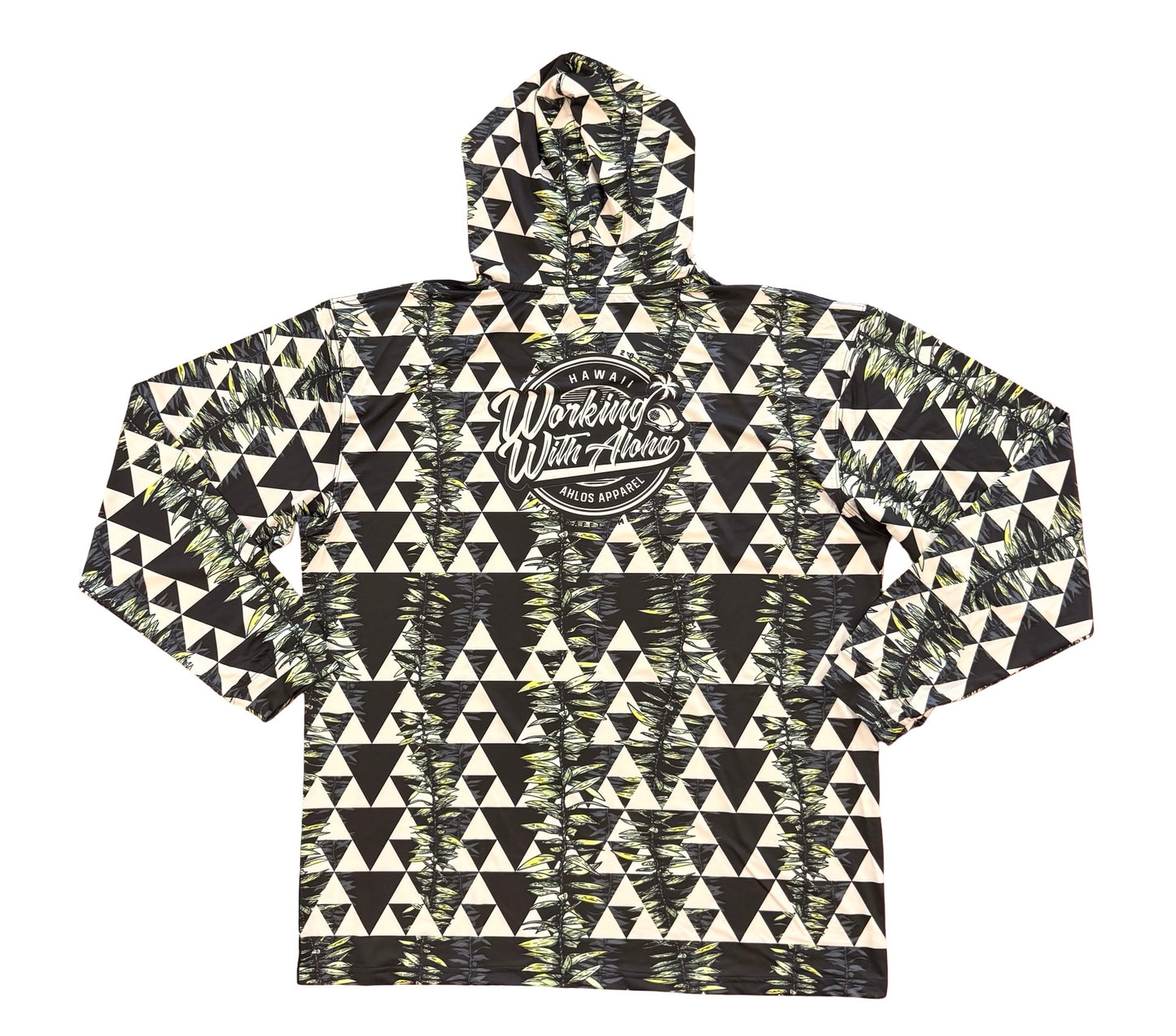 MANA MAILE - PERFORMANCE HOODIE - BLACK
