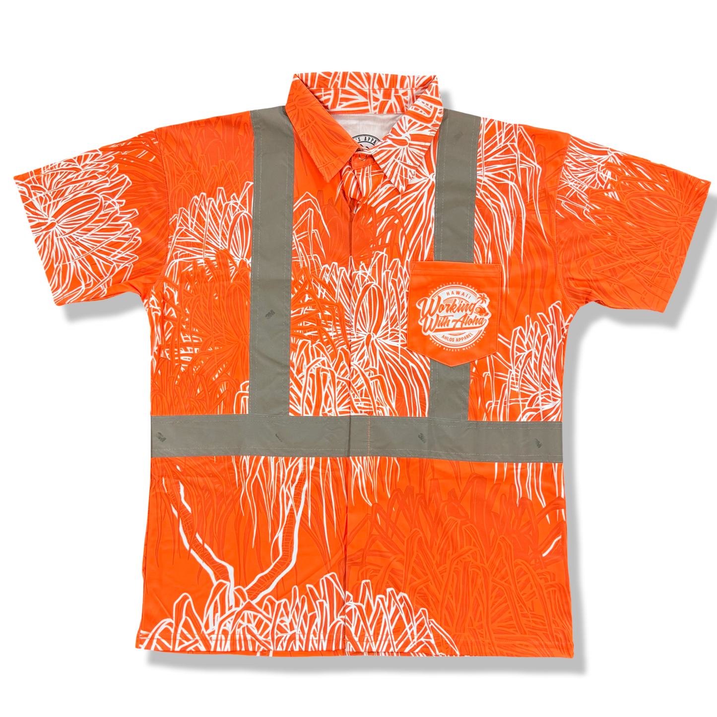 HALA - SHORT SLEEVE POLO - CLASS 2 - ORANGE