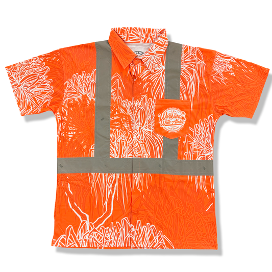 HALA - SHORT SLEEVE POLO - CLASS 2 - ORANGE