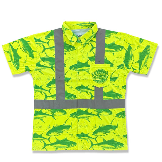 DA AHI RUN - SHORT SLEEVE POLO CLASS-2 - YELLOW
