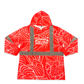 ANTHURIM MIST - LONG SLEEVE HOODIE - RED