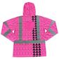 LOKAHI PLAID - LONG SLEEVE HOODIE - CLASS 3 - PINK