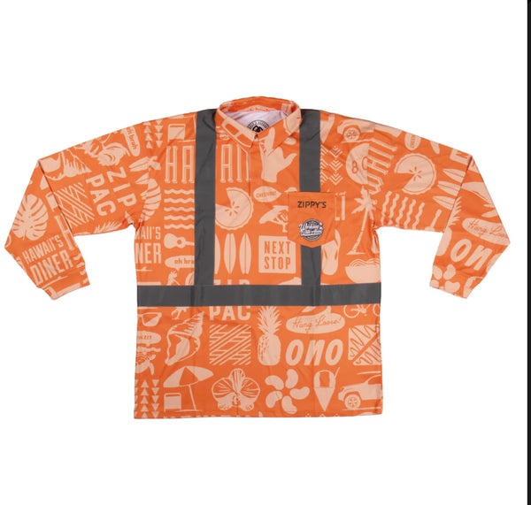 ZIPPY'S X AHLOS APPAREL HI VIS LONG SLEEVE POLO – Ahlo's Apparel