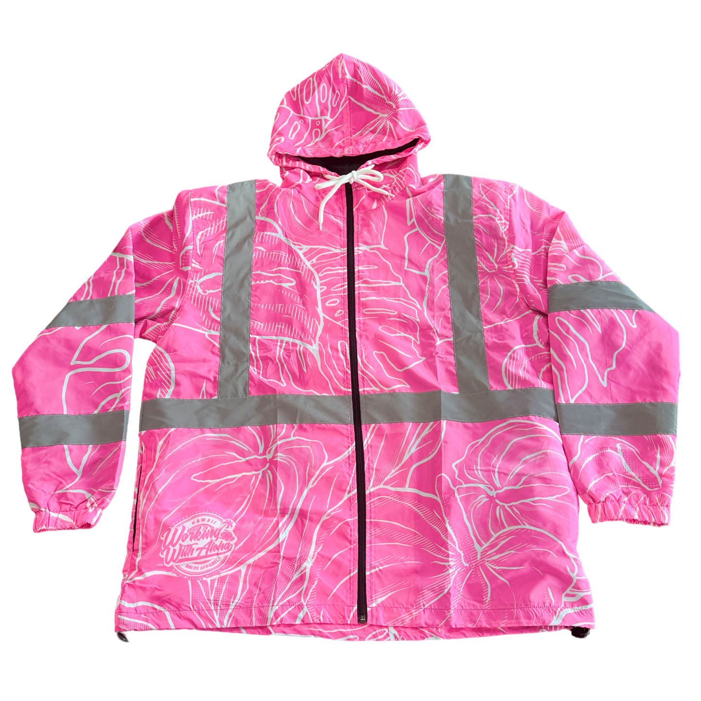 ANTHURIUM MIST - WIND BREAKER JACKET -CLASS 3 - PINK