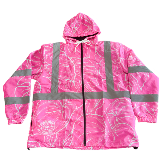 ANTHURIUM MIST - WIND BREAKER JACKET -CLASS 3 - PINK