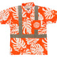 MONSTERA MADNESS - SHORT SLEEVE POLO - CL 2 - ORANGE