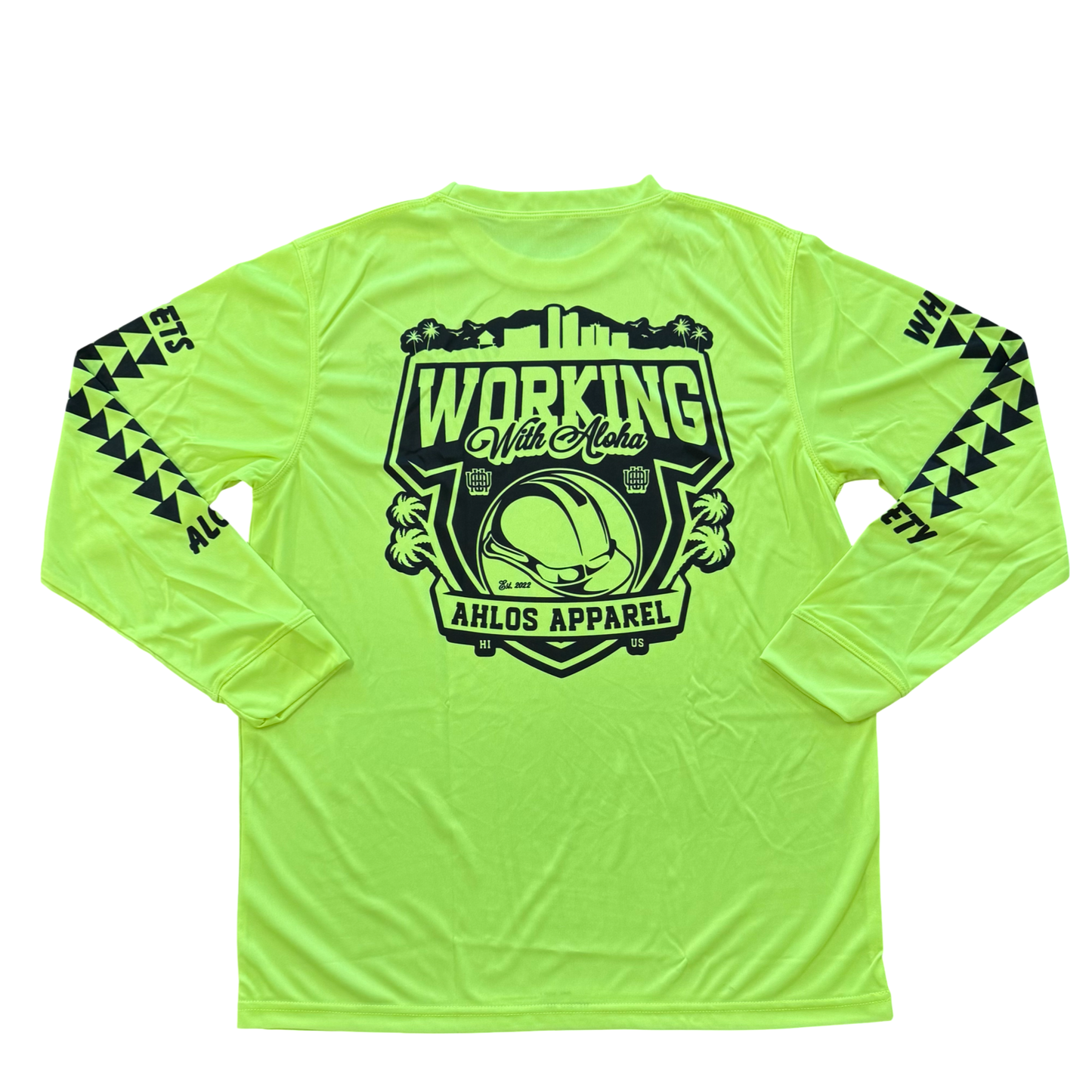 LONG SLEEVE - WWA LOKAHI ESSENTIALS - YELLOW