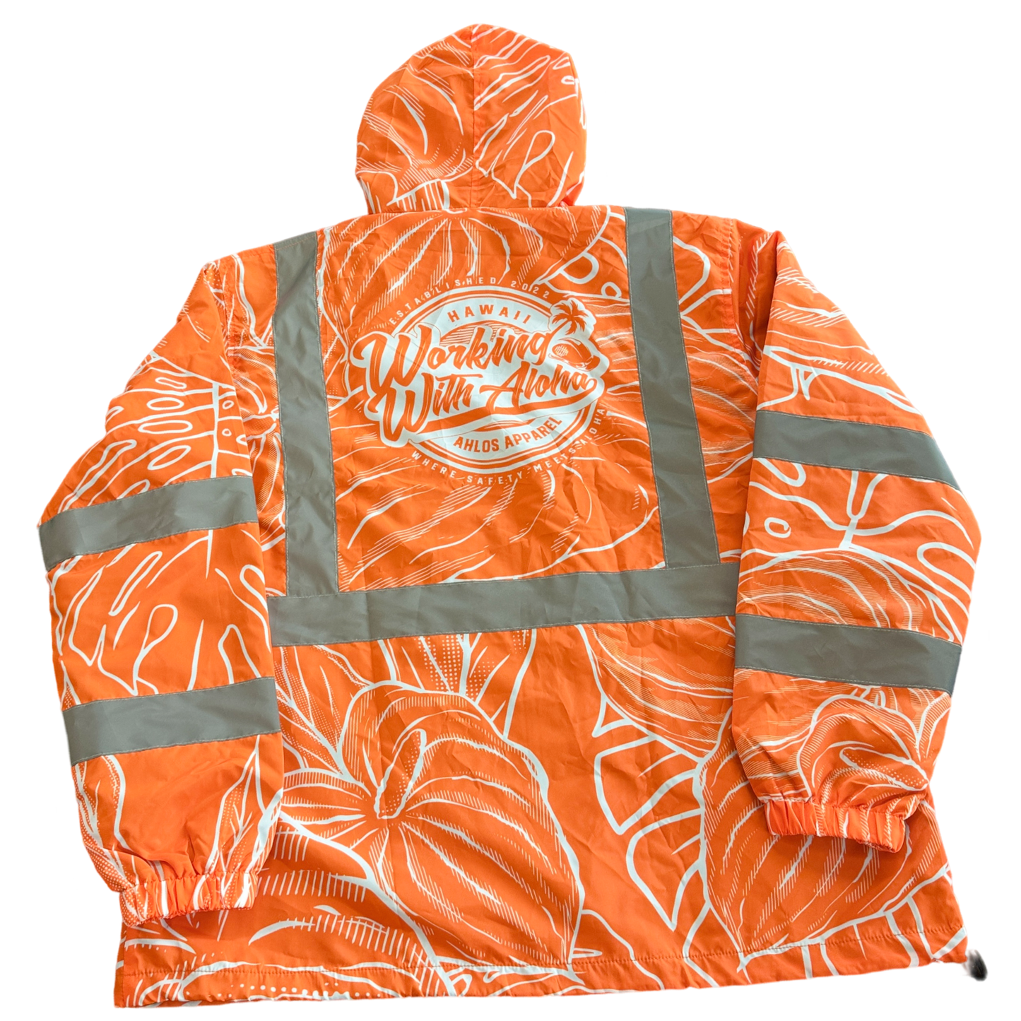 ANTHURIUM MIST - WIND BREAKER JACKET -CLASS 3 - ORANGE