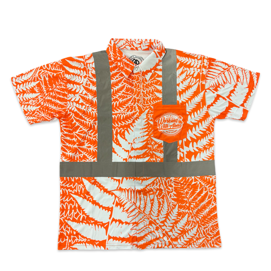 PALAPALAI FERN - SHORT SLEEVE POLO - CLASS 2 - ORANGE