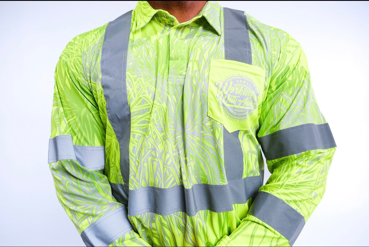 HALA - LONG SLEEVE POLO - CLASS 3 - YELLOW