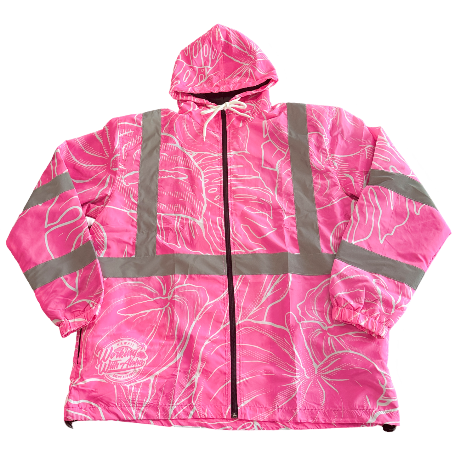 ANTHURIUM MIST - WIND BREAKER JACKET -CLASS 3 - PINK