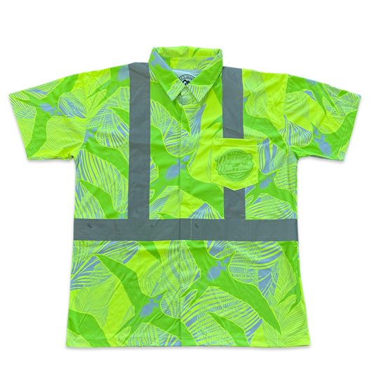 IWA BIRD - SHORT SLEEVE POLO - YELLOW