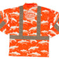 DA AHI RUN - LONG SLEEVE POLO - ORANGE