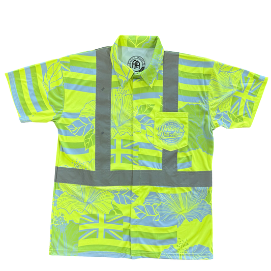 STATE OF ALOHA - S/S POLO CLASS 2 - YELLOW