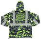 GREEN CAMO WINDBREAKER JACKET - CLASS 3