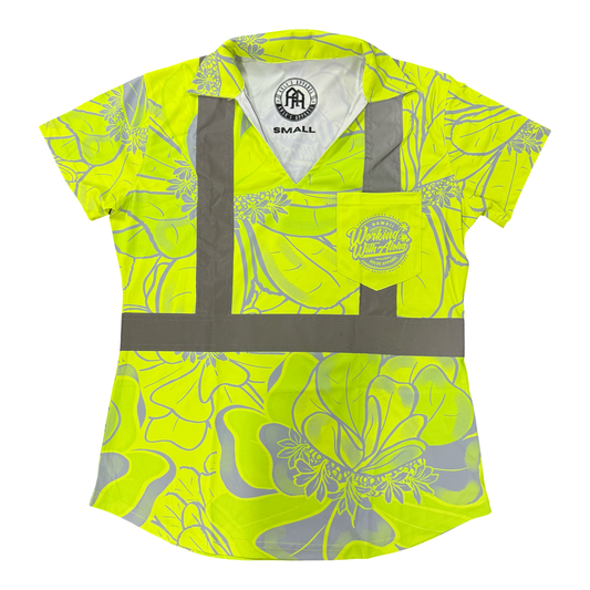 NAUPAKA - WOMEN'S S/S POLO - CLASS 2 - YELLOW