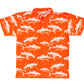 DA AHI RUN - CLASSIC POLO  - ORANGE