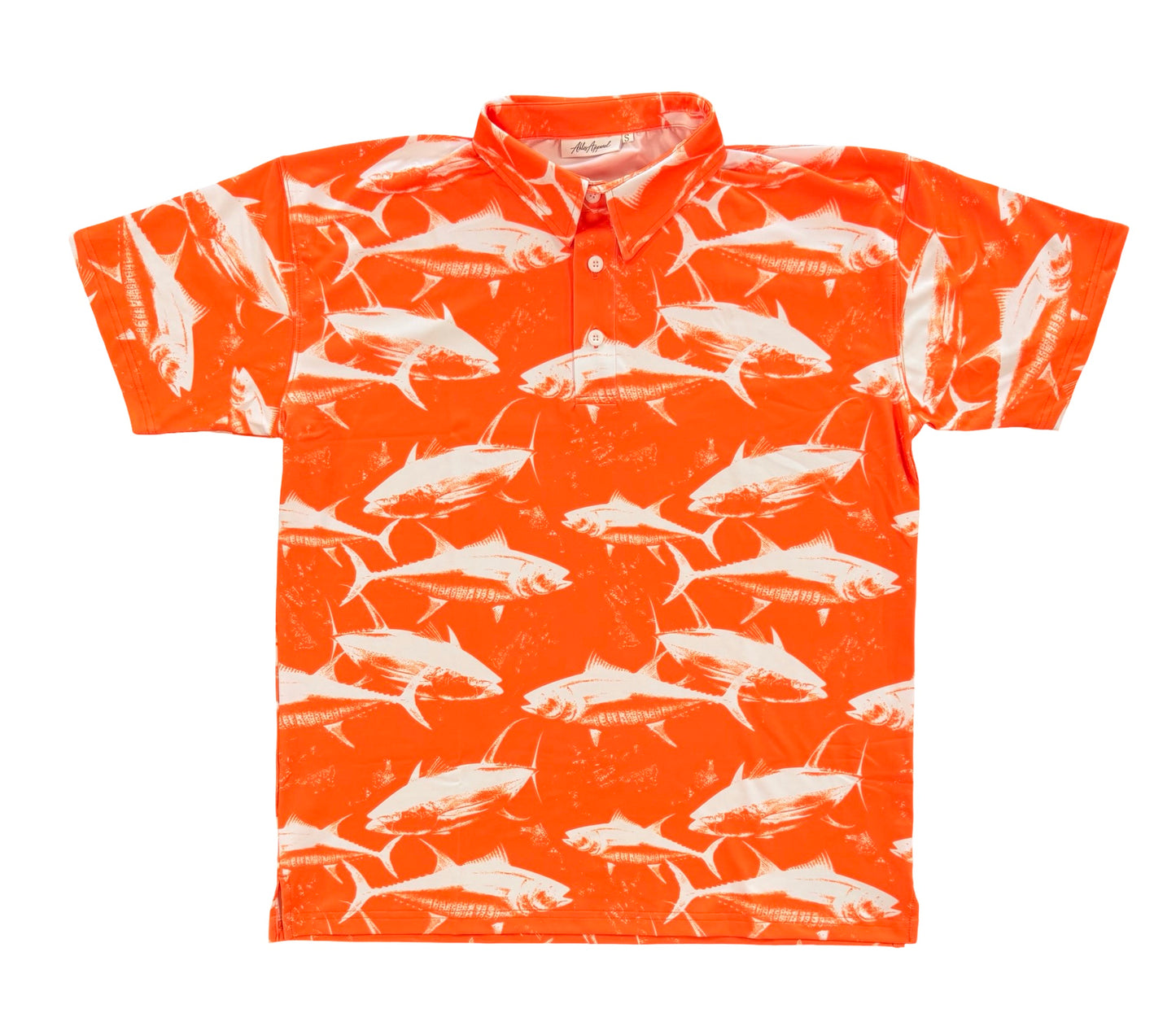 DA AHI RUN - CLASSIC POLO  - ORANGE
