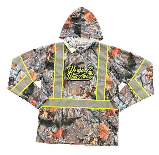 TREE CAMO - LONG SLEEVE HOODIE - CLASS 3