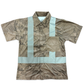HIBISCUS CAMO  - SHORT SLEEVE POLO - CLASS 2 - BROWN