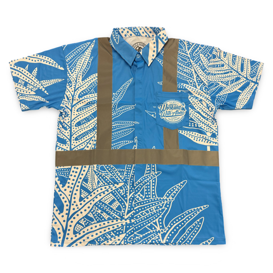 LAUA’E SHORT SLEEVE POLO - BLUE