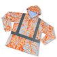 AHLO KALO - LONG SLEEVE HOODIE-ORANGE