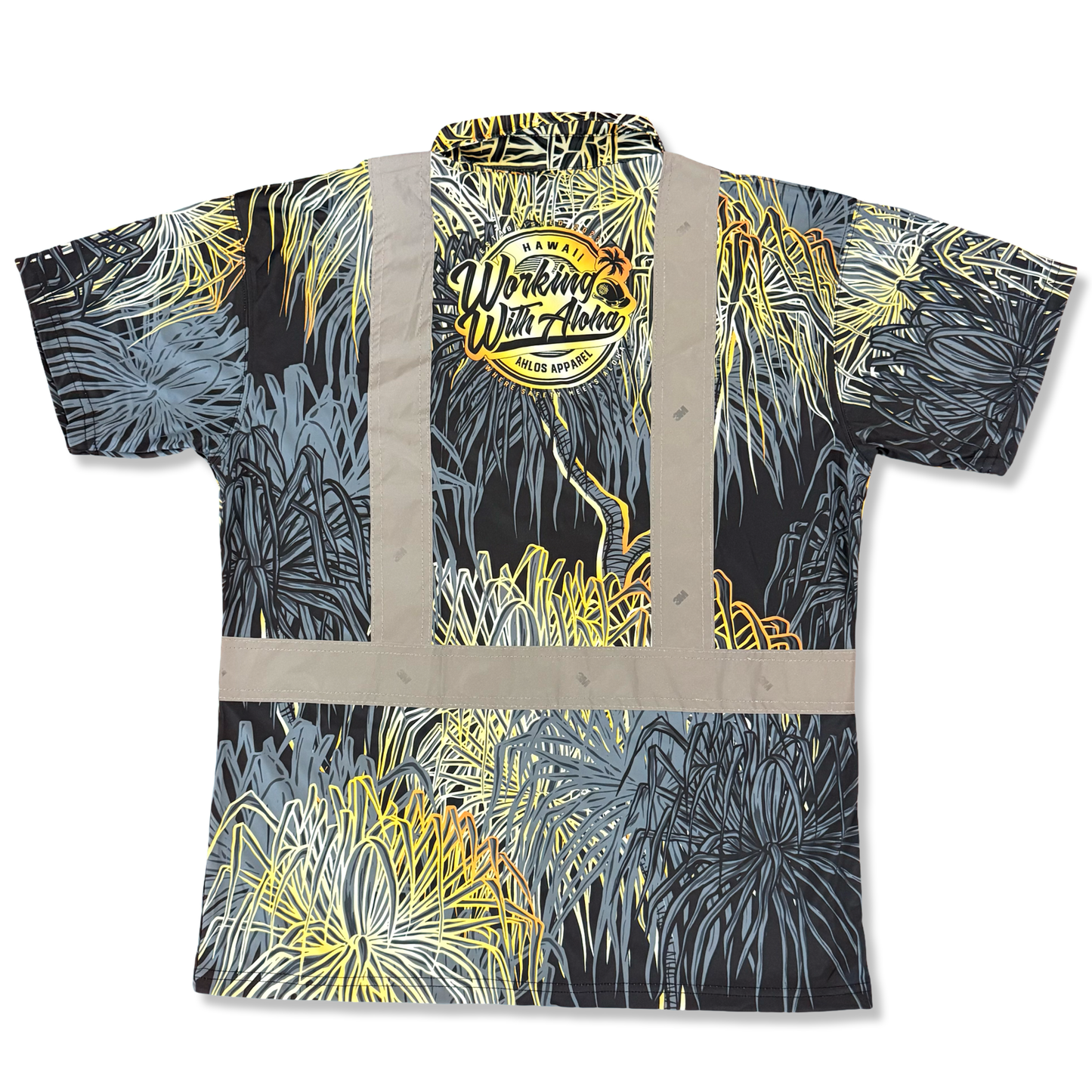 HALA - SHORT SLEEVE POLO - CLASS 2 - BLACK & GOLD