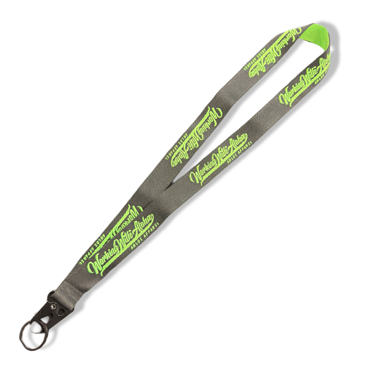 WWA- BLK/GREEN LANYARD