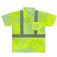 HALA - SHORT SLEEVE POLO - CLASS 2 - YELLOW