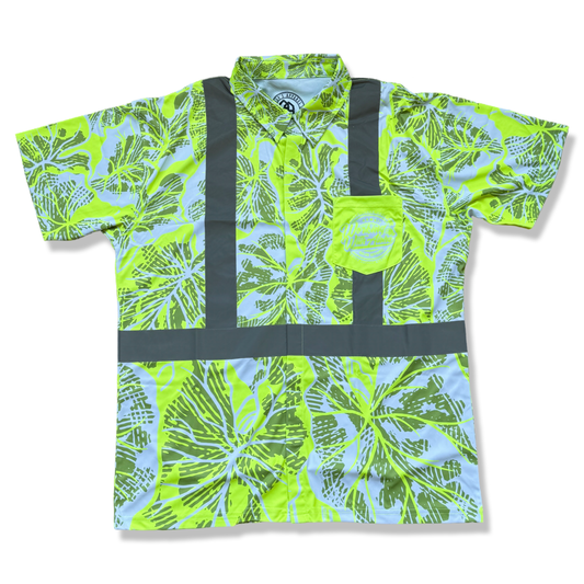 AHLO KALO - SHORT SLEEVE POLO-YELLOW