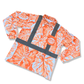 AHLO KALO - LONG SLEEVE POLO-ORANGE